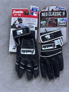 Neo Classic II / CFX Pro Youth Black Batting Gloves - Youth M